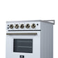 Forno FFSEL606924WHT Forno Loiano 24 Inch Freestanding Electric Range In White
