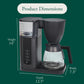 Cafe C7DGB11ZD5 Café™ Specialty Drip Coffee Maker With Glass Carafe