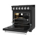 Thor Kitchen RSG30PBSS 30 Inch Professional Gas With Precision Knob Control In Black/Stainless Steel