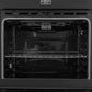 Forno FBOEL132430BLK Forno Vomero 30-Inch Double Wall Oven, Black, 10 Cu.Ft Total Capacity, 7100W Convection, Mechanical Controls, Manuel Steam Clean