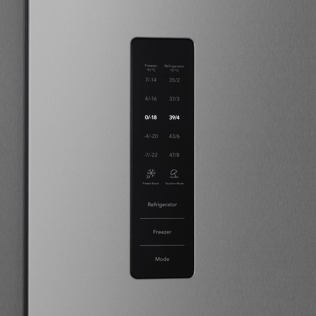 Element Appliance ERX19FDS Element 18.8 Cu. Ft. Side-By-Side Refrigerator - Stainless Steel