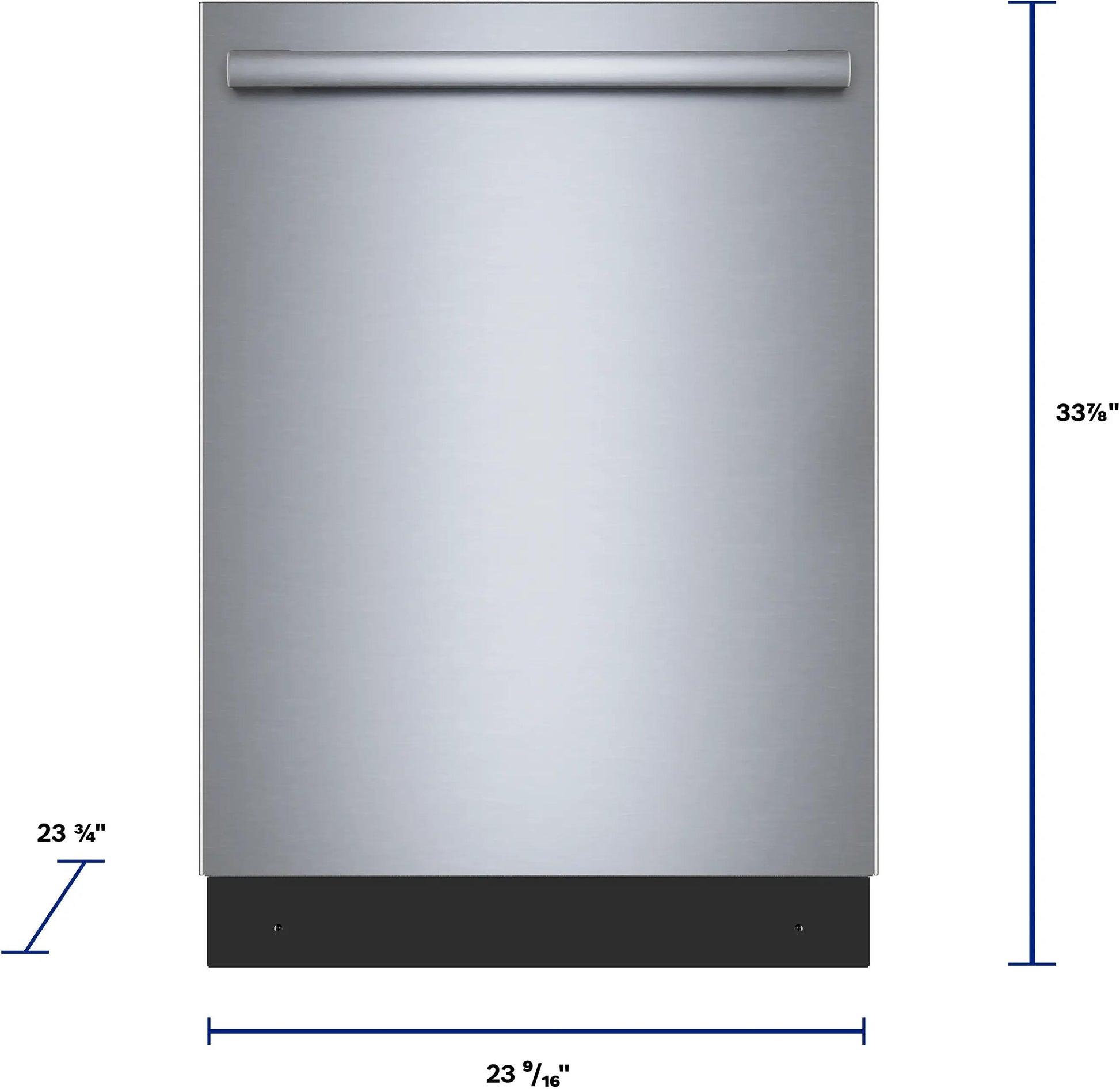 Bosch SHX53DM5N 300 Series, Built-Under Dishwasher, 24'', Brushed Steel Anti-Fingerprint