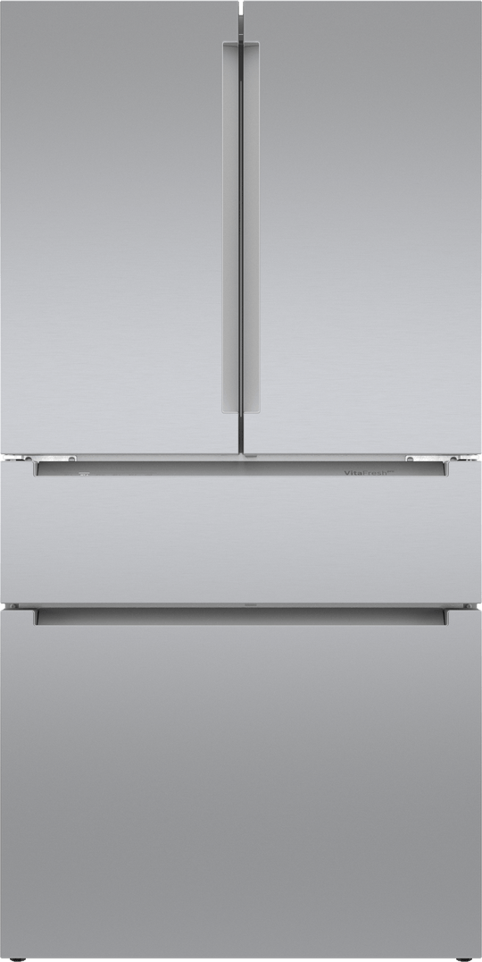 Bosch B36CL84ENS 800 Series, French Door Bottom Freezer, Multi Door, 36'', Brushed Steel (With Anti-Fingerprint)