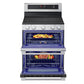 Lg LDEL7324YE 7.3 Cu. Ft. Smart Electric Double Oven Freestanding Range With Probake Convection®, Air Fry & Air Sous Vide