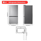 Lg LB26H2200S 26 Cu. Ft. Bottom Freezer Refrigerator