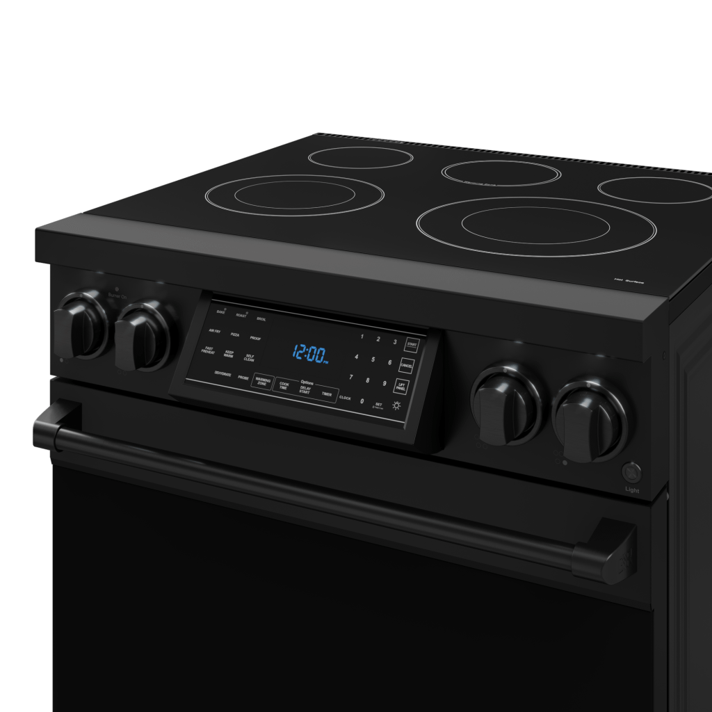Thor Kitchen RSE30B 30 Inch Professional Electric Range With Tilt Panel Touch Control In Black Gordon Ramsay Series - Rse30B