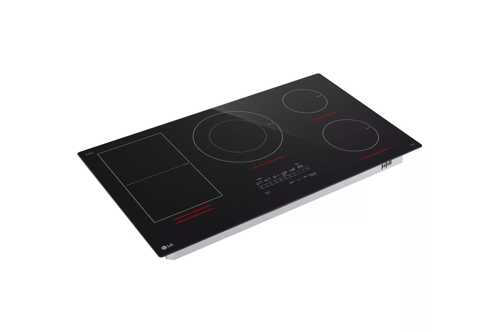 Lg CBIH3617BE 36" Smart Induction Cooktop With Ultraheat™ 5.0Kw Element