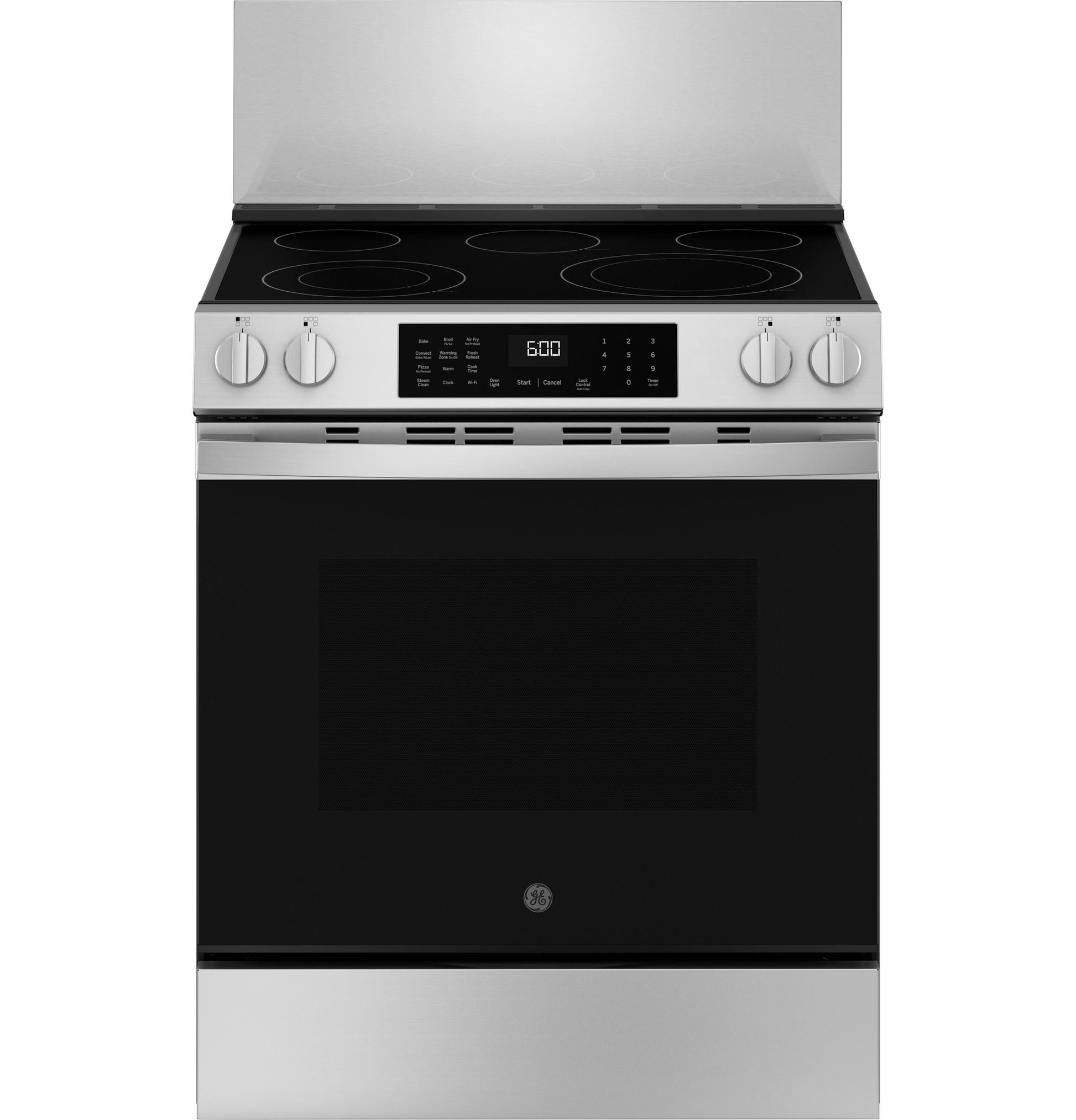 Ge Appliances UX12B30PSS 30" Range Stainless Steel Backsplash