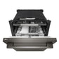 Lg LDNTH753D Smart Flushfit™ Top Control Dishwasher With 1-Hour Wash & Dry, Quadwash® Pro, Truesteam® And Dynamic Heat Dry™ W/Autovent Dry™