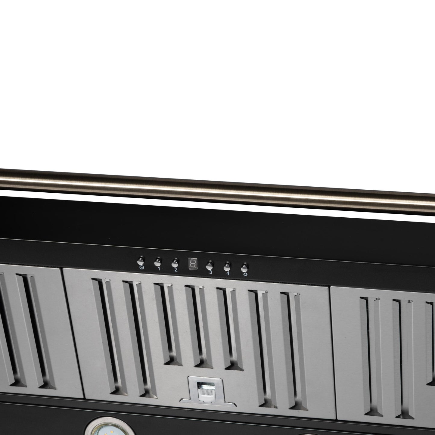 Forno FRHWM509548BLK Forno Aria 48 Inch Wall-Mounted Range Hood In Black