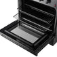 Forno FFSGS619730 Forno Marco 30-Inch Dual Fuel Range, Stainless Steel, 4 Burners, 37,000 Btu, True Convection Oven, Energy Efficient