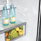 Samsung RF90F29AEW Bespoke 29 Cu. Ft. 4-Door French Door Refrigerator With Ai Family Hub™+ & Ai Vision Inside™ In White Glass