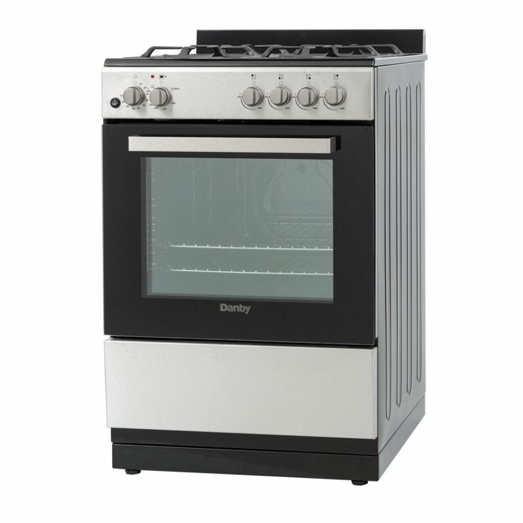 Danby DR24V1BSSGLP Danby 24 Wide Gas Range In Stainless Steel