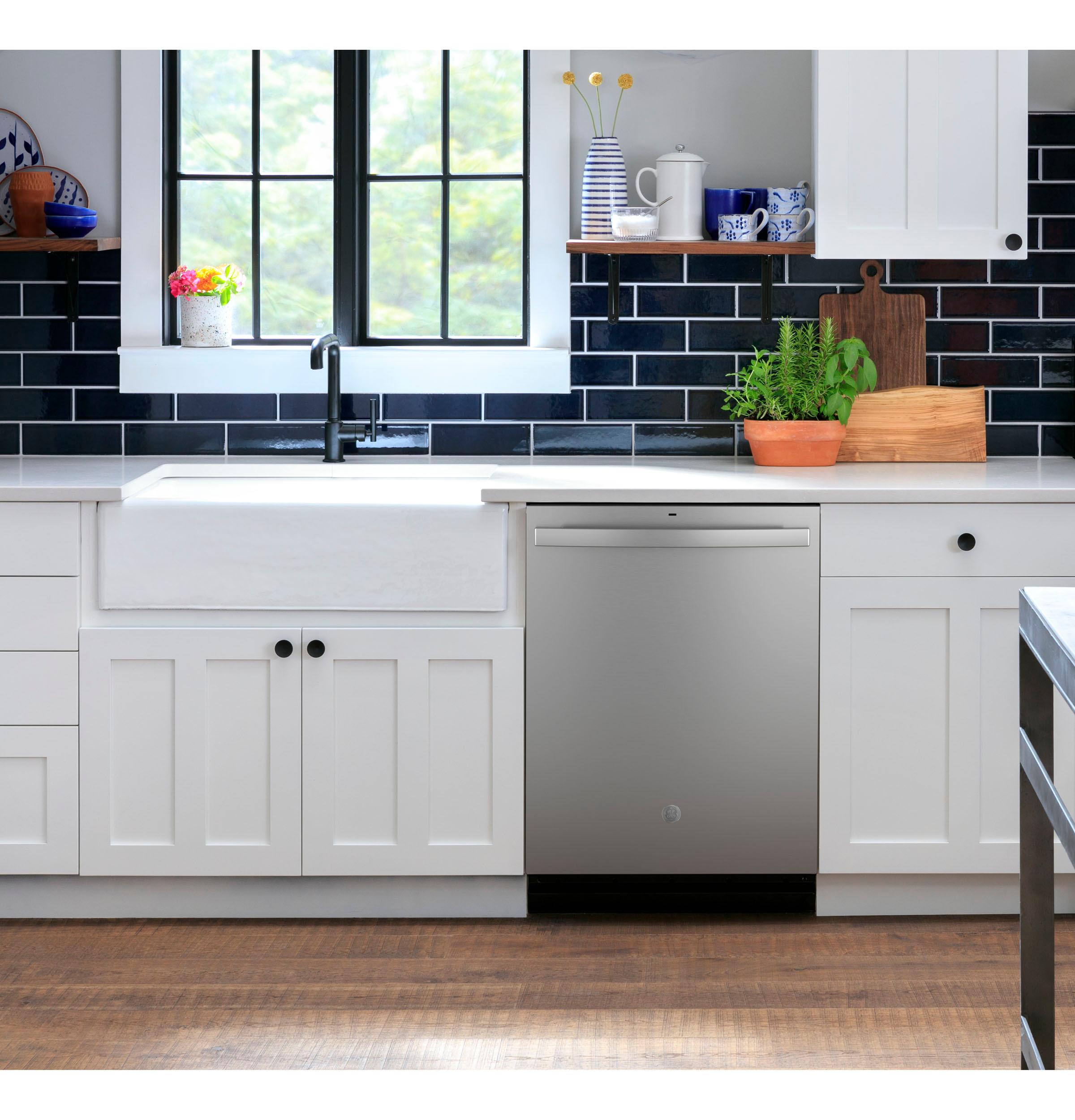 GE Energy Star Top Control Hybrid Tub Dishwasher with Dry Boost - Thumbnail 3