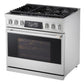 Lg LPGU6319Y Lg Signature 6.3 Cu. Ft. Smart Gas Slide-In Pro Range With Dynamic Probake® Convection, Air Fry, Air Sous Vide And Roast Mode