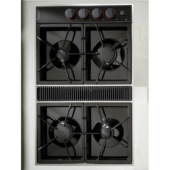 Jennair CVGX2423B Expressions Collection Gas Downdraft Cooktop, 34"