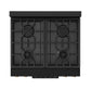 Thor Kitchen RSG30PBLPBRZ 30 Inch Professional Liquid Propane With Precision Knob Control In Black/Bronze