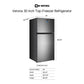 Verona VEFTF3018RSL Verona Veftf3018Rsl 30 Inch Top Freezer Refrigerator With 18.1 Cu. Ft. Total Capacity, Led Lighting, Reversible Doors, Gallon Door Storage, Recessed Handle, Energy Star (Stainless Steel Look)