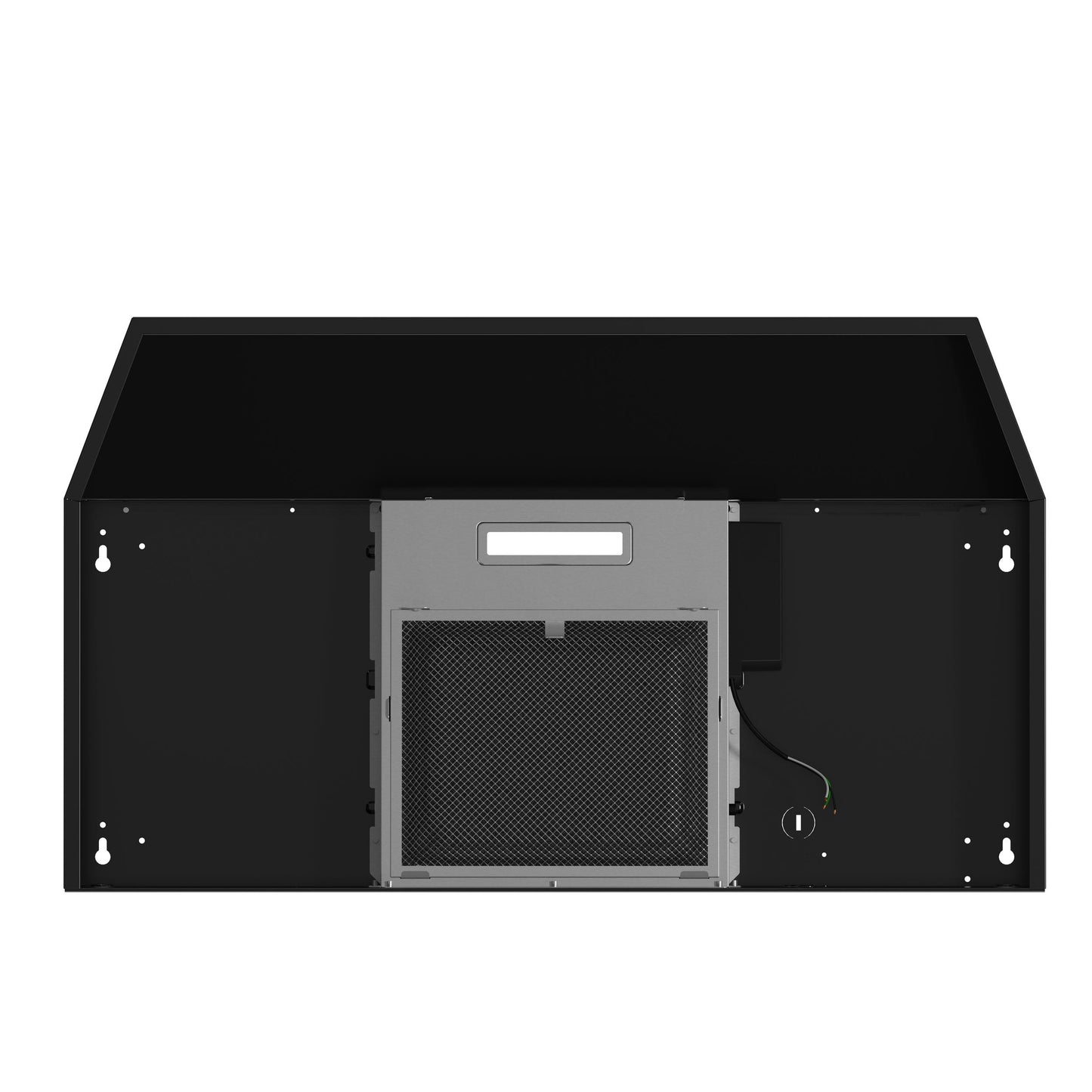 Forno FRHUC520030BLK Forno Cappa 30-Inch Under Cabinet Range Hood, Black, 200 Cfm, Convertible, Led Lighting