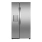 Ge Appliances GZS24PYYFS Ge® 23.5 Cu. Ft. Counter-Depth Side-By-Side Refrigerator With Led Light Walls And Extra Tall Dispenser