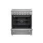 Forno FFSEL601130 Forno Paolo 30-Inch Freestanding Electric Range, Stainless Steel, 4.38 Cu.Ft, True Convection Oven, Energy Efficient