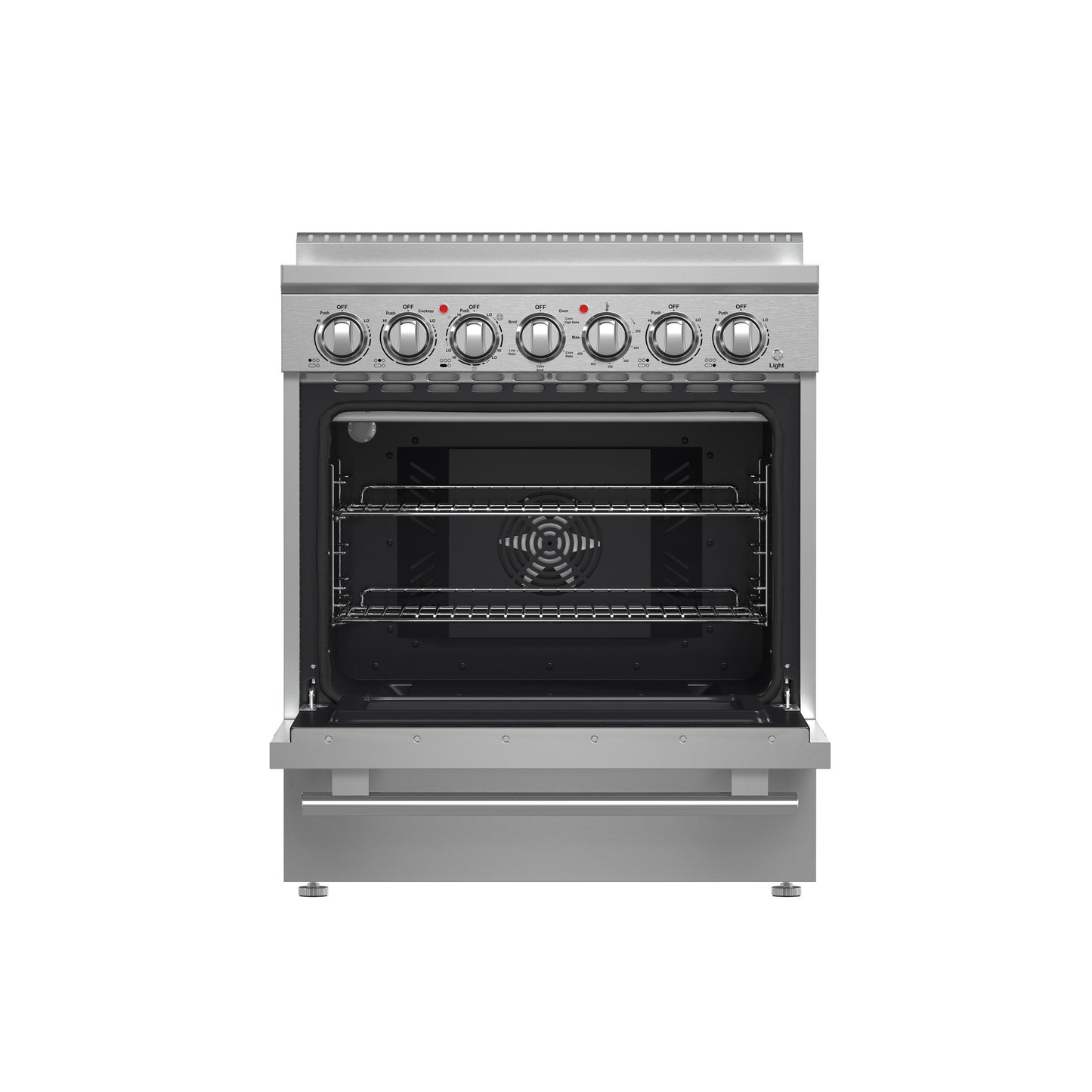Forno FFSEL601130 Forno Paolo 30-Inch Freestanding Electric Range, Stainless Steel, 4.38 Cu.Ft, True Convection Oven, Energy Efficient