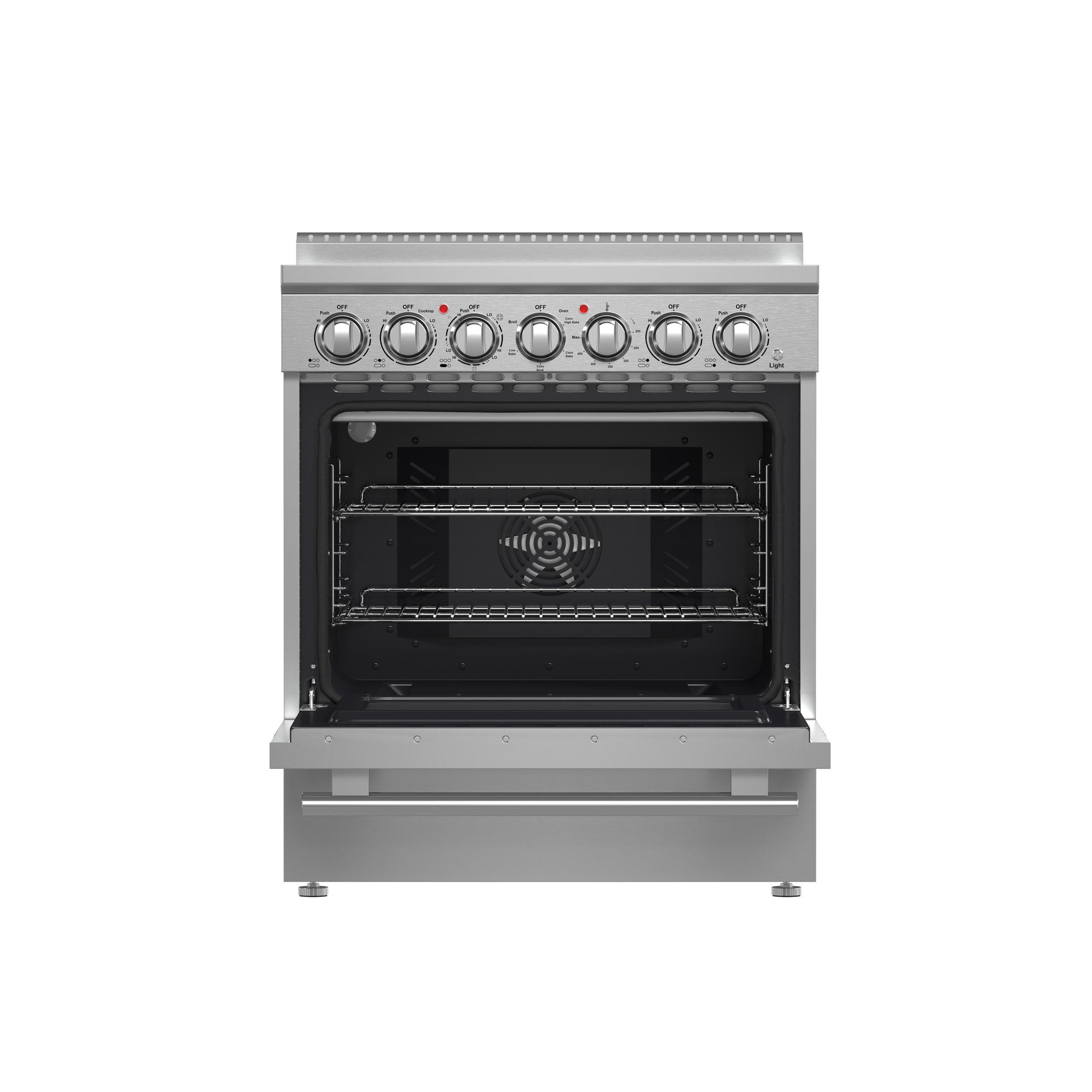 Forno FFSEL601130 Forno Paolo 30-Inch Freestanding Electric Range, Stainless Steel, 4.38 Cu.Ft, True Convection Oven, Energy Efficient