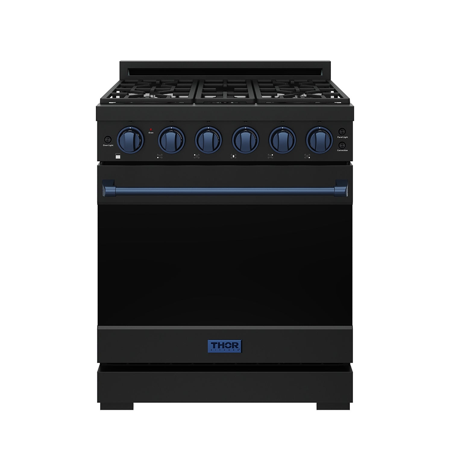 Thor Kitchen RSG30PBBLU 30 Inch Professional Gas With Precision Knob Control In Black/Blue