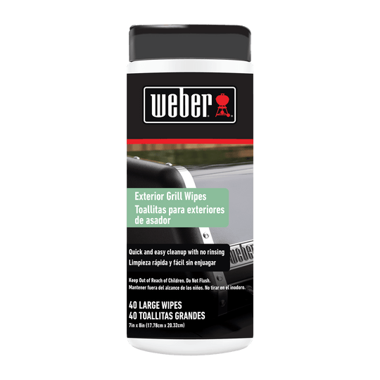 Weber 3401316 Exterior Grill Wipes (40Ct)