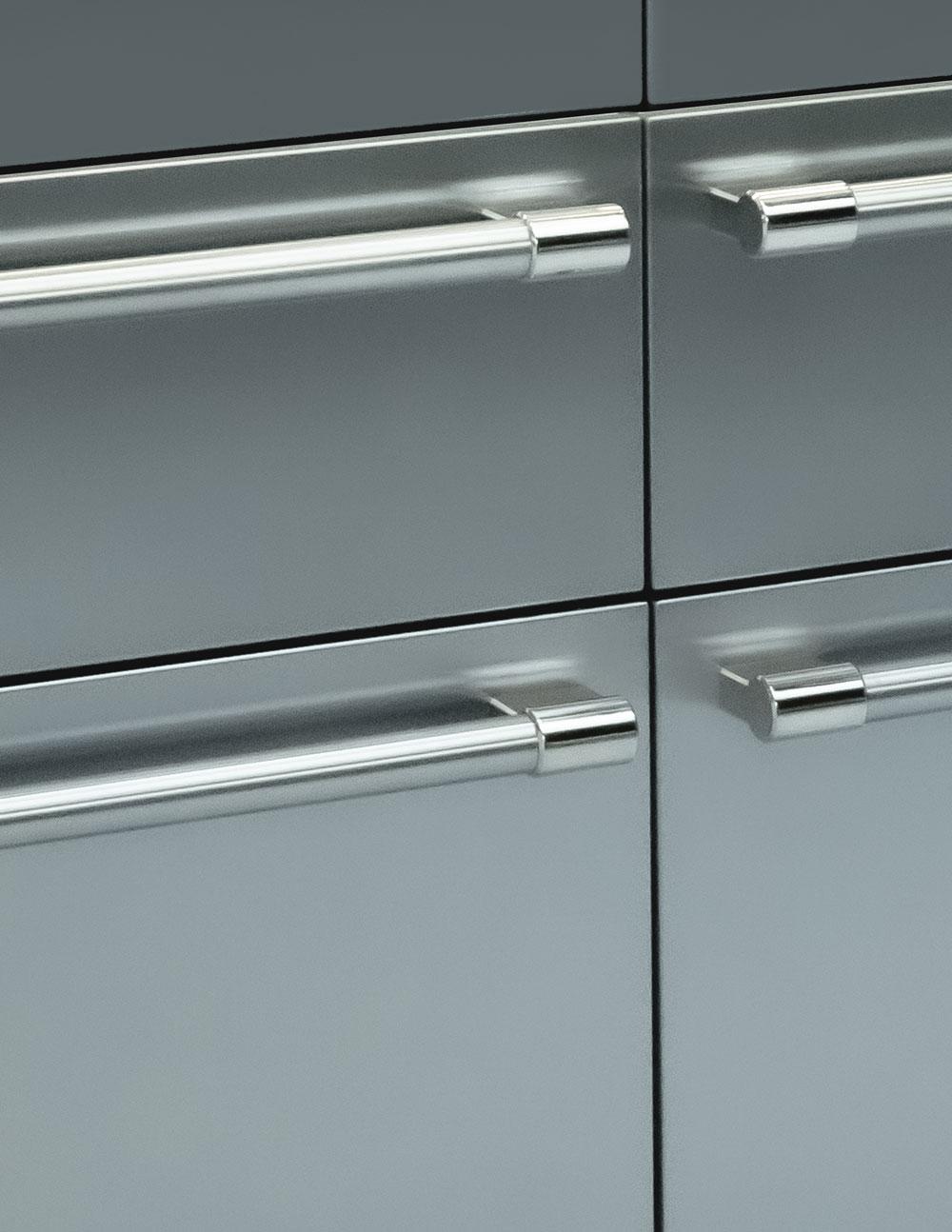 Thermador T48BT122NS Freedom®, Built-In French Door Bottom Freezer, Stainless Steel