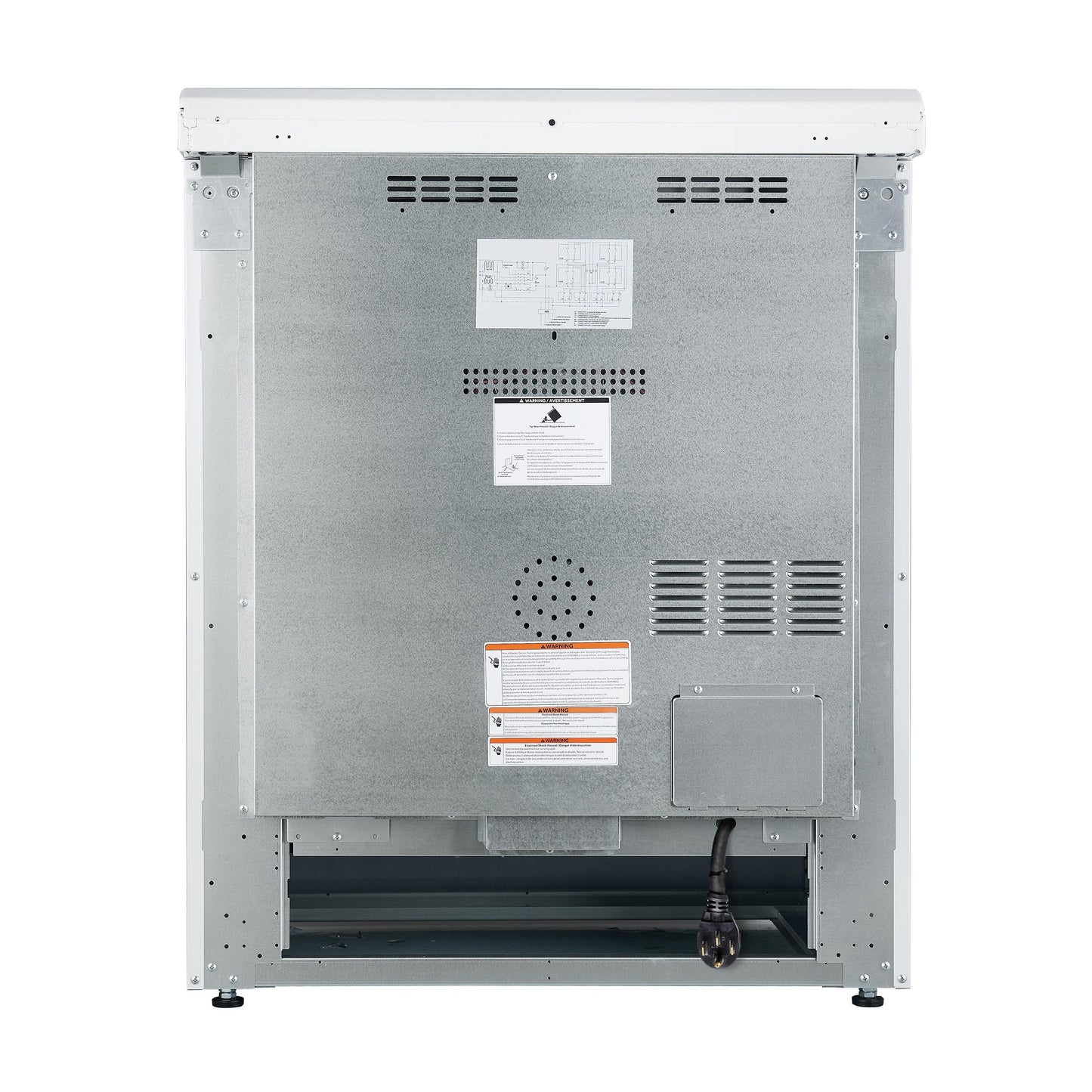 Forno FFSEL602230WHT Forno Leonardo Espresso 30-Inch White Electric Range, True Convection, Energy Efficient