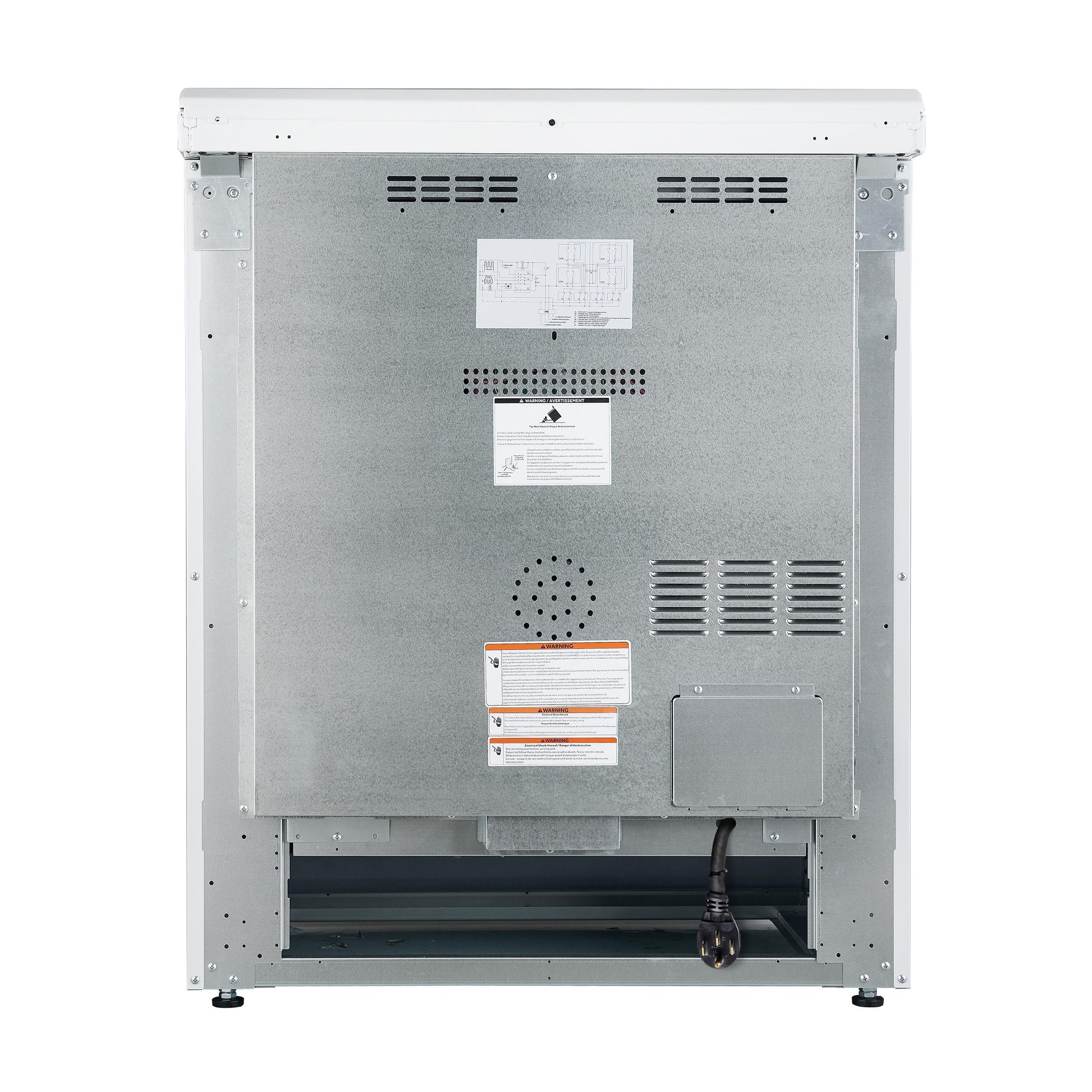 Forno FFSEL602230WHT Forno Leonardo Espresso 30-Inch White Electric Range, True Convection, Energy Efficient