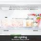 Samsung RT18DG6500SR Bespoke Ai Top Freezer All-Around Cooling Garage Ready 18 Cu.Ft.