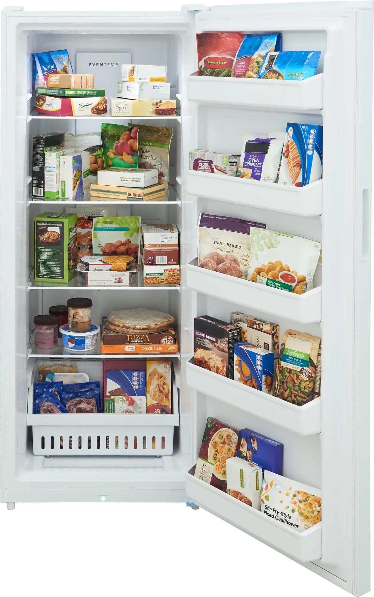 Frigidaire FFUE1626AW 16 Cu. Ft. Garage Ready Upright Freezer
