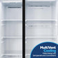 Ge Appliances GZS24NYYFS Ge® 23.6 Cu. Ft. Counter-Depth Side-By-Side Refrigerator With Extra Tall Dispenser And In-Door Icemaker