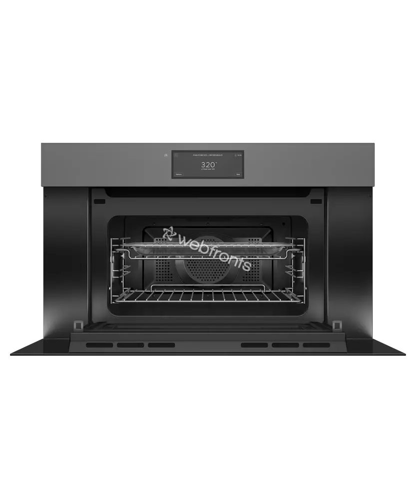 Fisher & Paykel OM30NMUNG3 30" Series 9 Minimal Handleless Compact Convection-Speed Oven