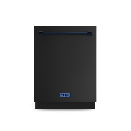 Thor Kitchen DW24X8BA00BLU 24 Inch Dishwasher Matte Black/Navy Blue Gordon Ramsay Series - Dw24X8Ba00-Blu