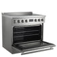 Forno FFSIN093636 Forno Torino 36 Inch Induction Range With True Convection And Air Fry