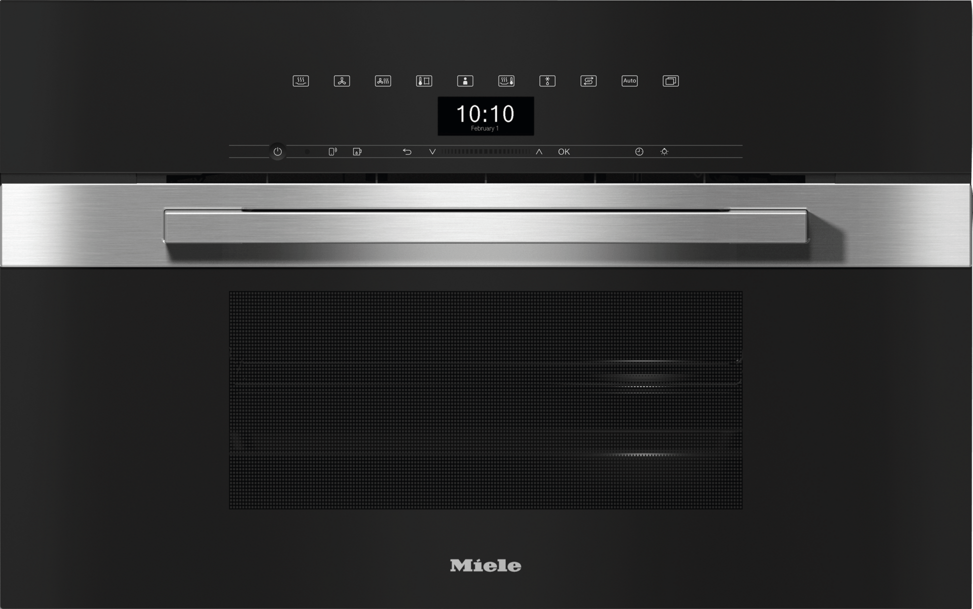 Miele DGC7470CTS Dgc 7470 Clean Touch Steel - 30" Compact Combi-Steam Oven Xl For Steam Cooking, Baking, Roasting With Networking + Brilliantlight.