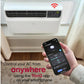 Lg LW8024IVSM 8,500 Btu Dual Inverter Energy Star Window Air Conditioner Cools Up To 380 Sq. Ft.