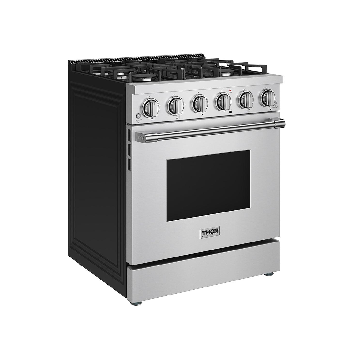 Thor Kitchen SRG3001 30 Inch S Series Professional Freestanding Gas Range