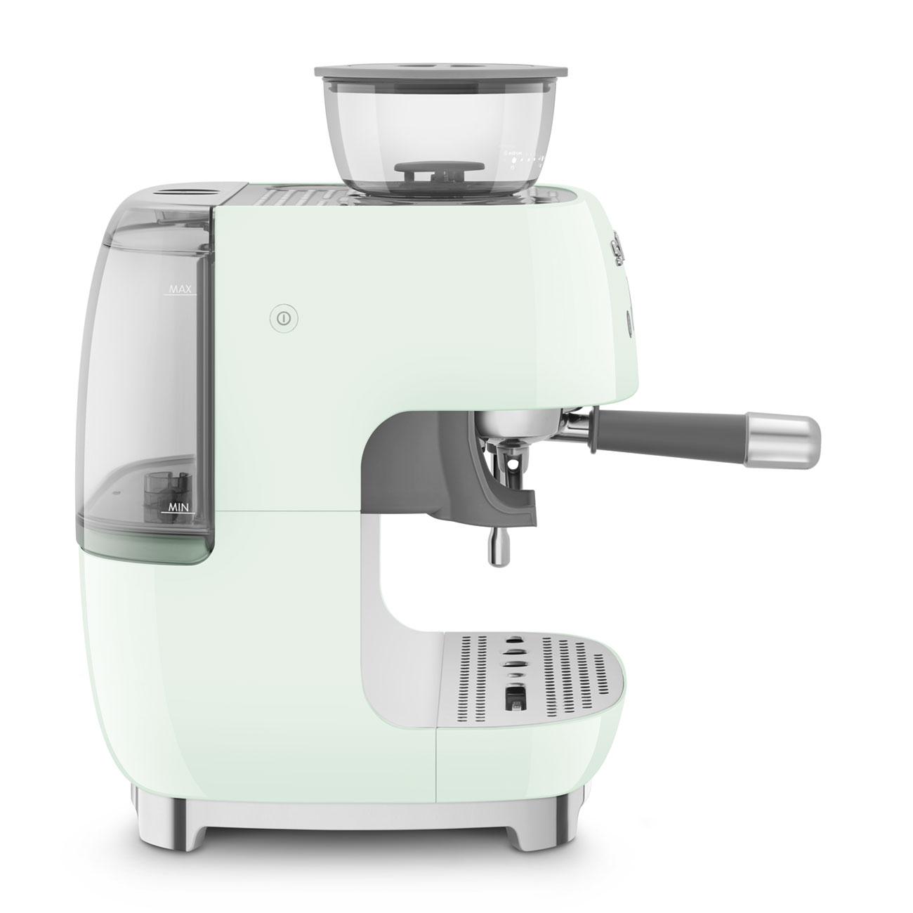 Smeg EGF03PGUS Espresso Coffee Machine Pastel Green Egf03Pgus