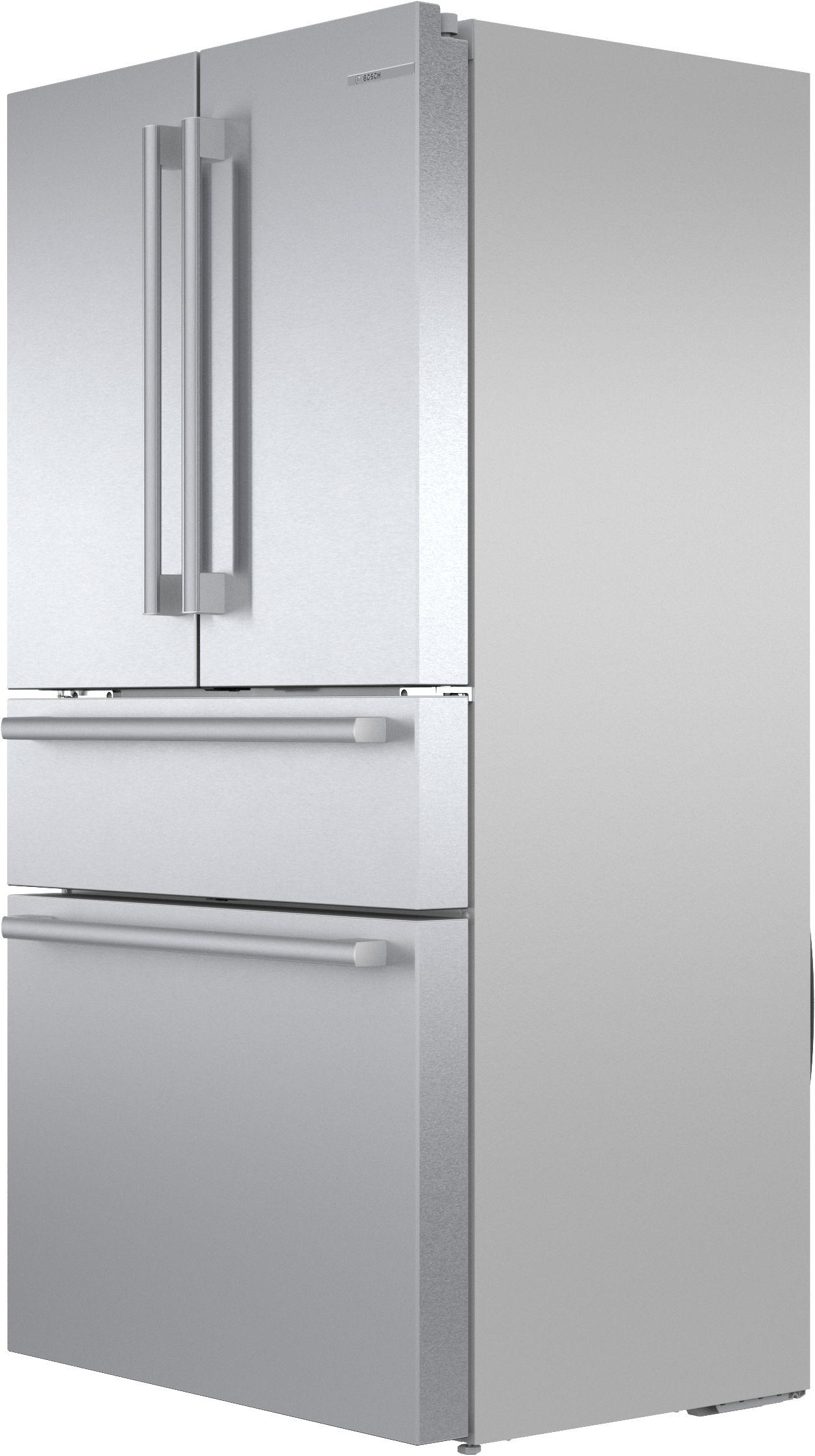 Bosch B36CL84SNS 800 Series, French Door Bottom Freezer, Multi Door, 36'', Brushed Steel (With Anti-Fingerprint)