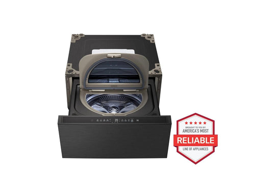 Lg WD405CB Lg Signature 1.0 Cu. Ft. 29 Inch Sidekick™ Pedestal Washer, Lg Twinwash™ Compatible
