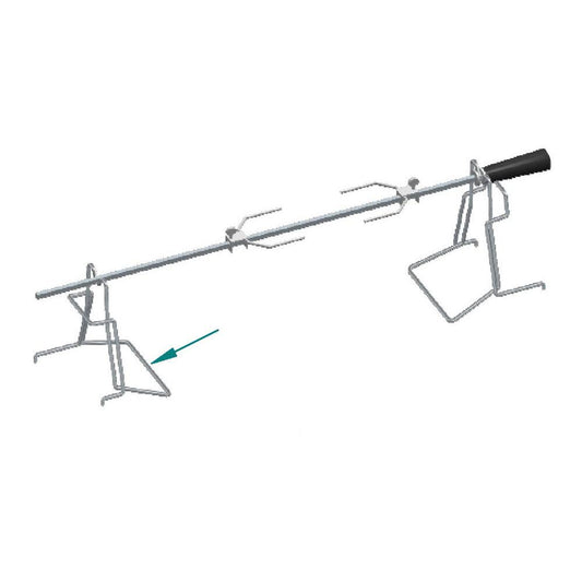 Ilve EA6678011000000 Ilve Parts Ea6678011000000 Rotisserie Spit Support (Left)