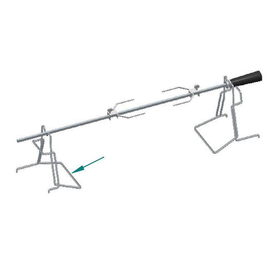 Ilve EA6678011000000 Ilve Parts Ea6678011000000 Rotisserie Spit Support (Left)