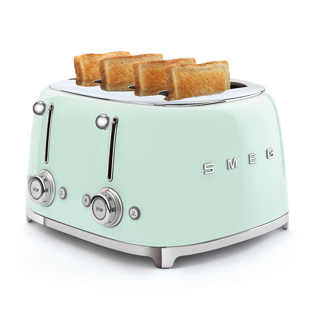 Smeg TSF03PGUS Toaster Pastel Green Tsf03Pgus