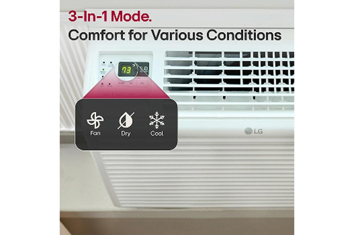 Lg LW6023R 5,800 Btu Window Air Conditioner