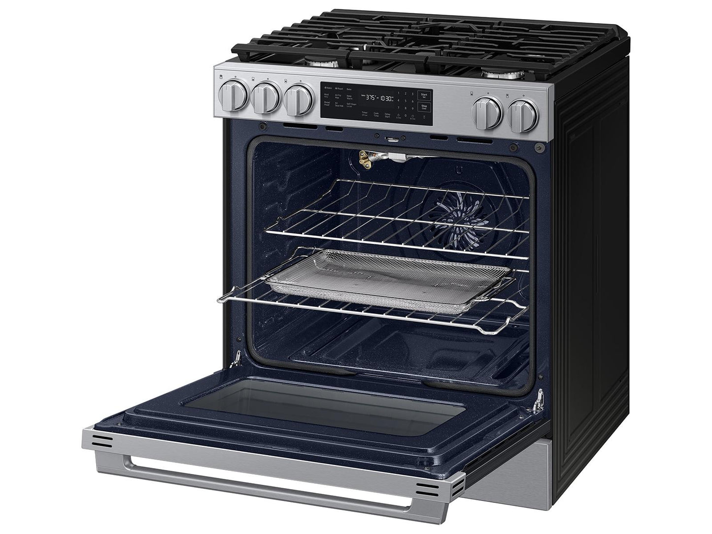 Samsung NSG80H60XRAA Bespoke Smart Slide-In Gas Range Pro Style Design Air Fry Max True Convection