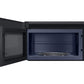 Samsung ME21DB650012 Bespoke 2.1 Cu. Ft. Over-The-Range Microwave With Edge To Edge Glass Display In White Glass